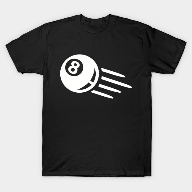 Pool billiards ball T-Shirt by Designzz